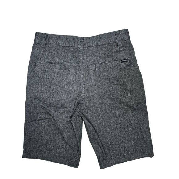 Volcom Men’s Gray Shorts Size 28 Cotton Polyester Blend Casual Wear beach summer - Picture 4 of 4